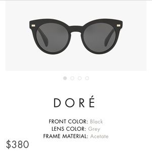 Oliver Peoples Dore Sunglasses (30th Anniversary)